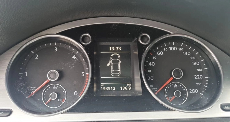 Volkswagen Passat CC cena 35900 przebieg: 193500, rok produkcji 2009 z Margonin małe 191
